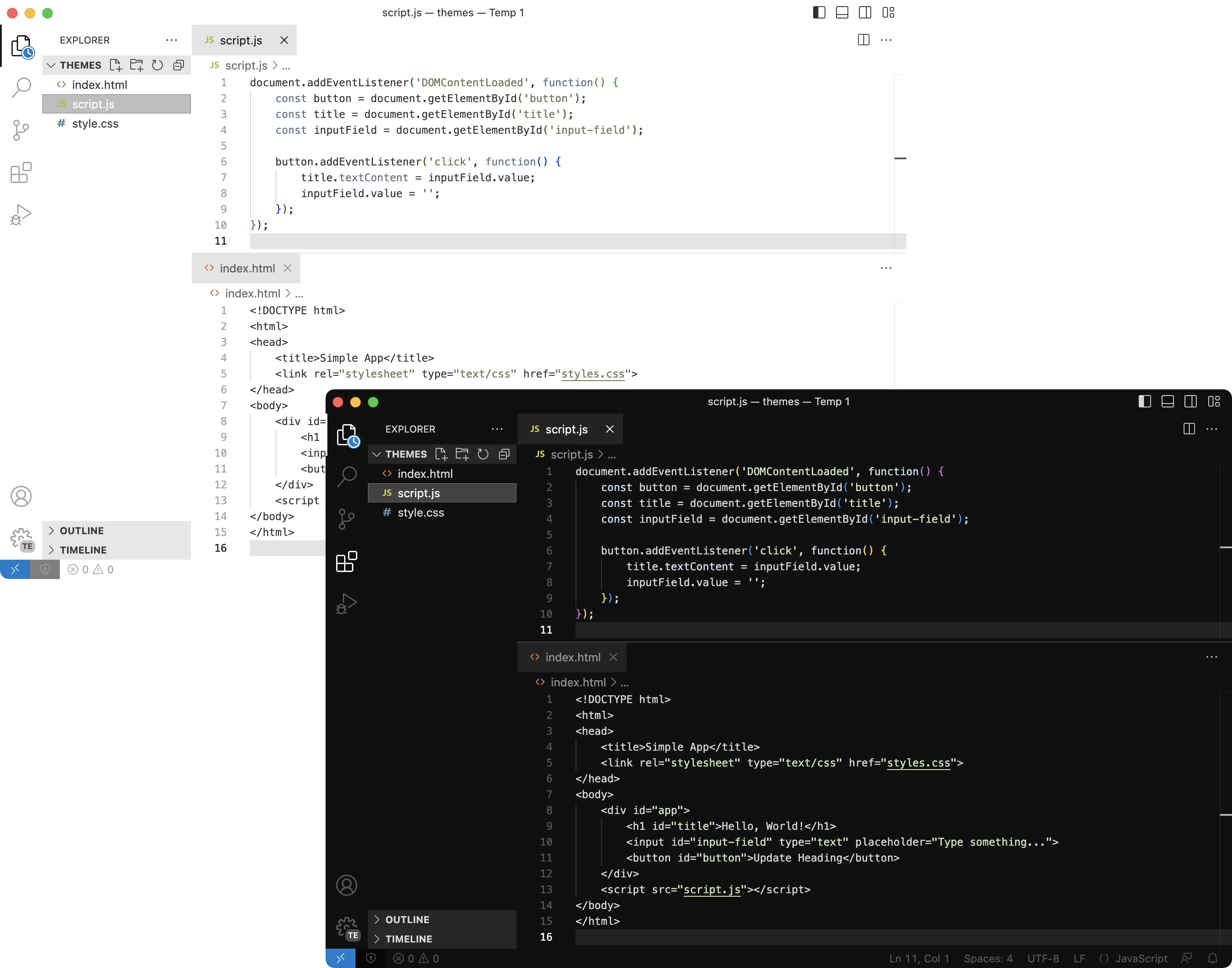 sema VSCode Theme