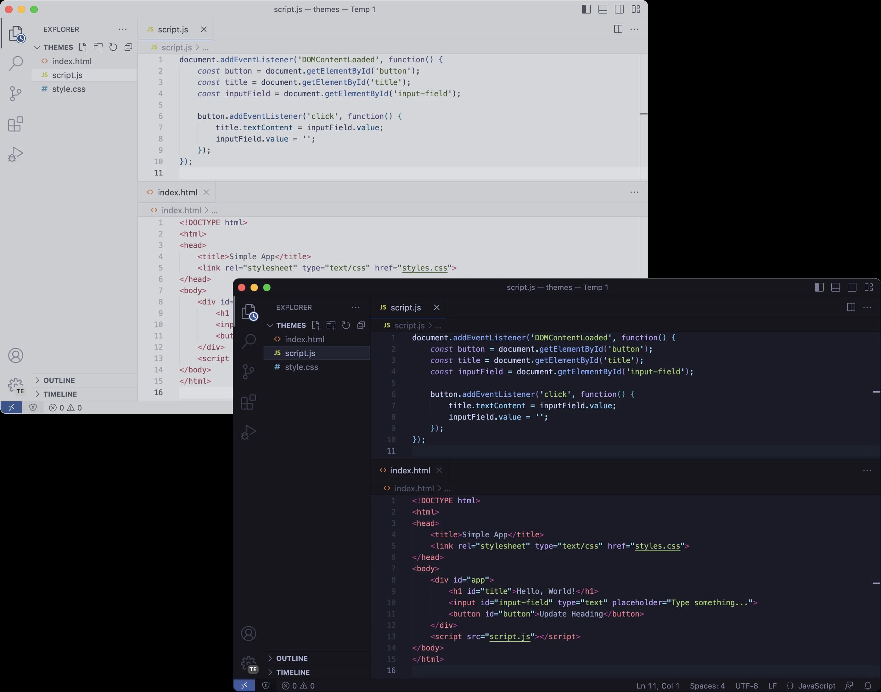 Tokyo Night VSCode Theme