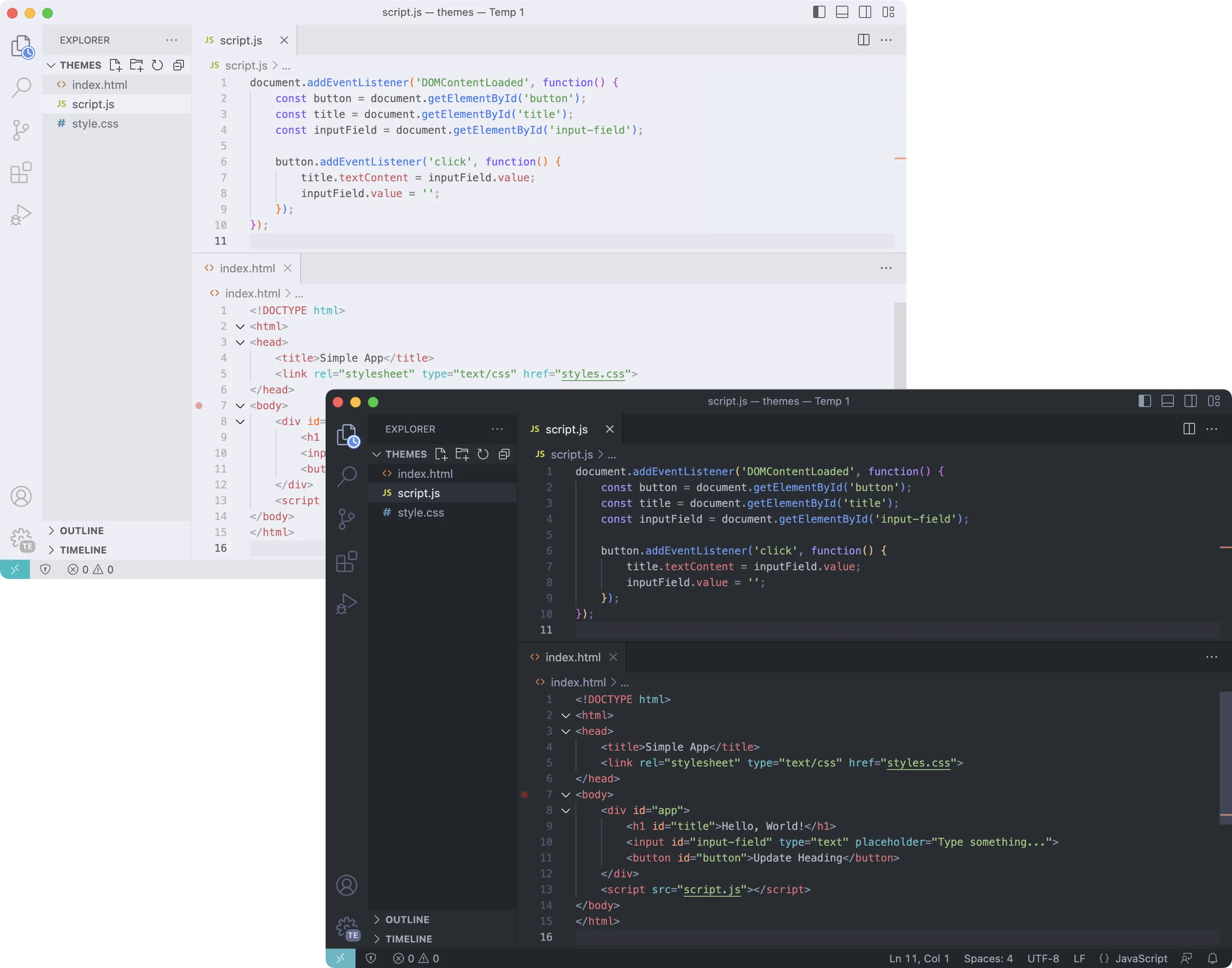 Eva VSCode Theme