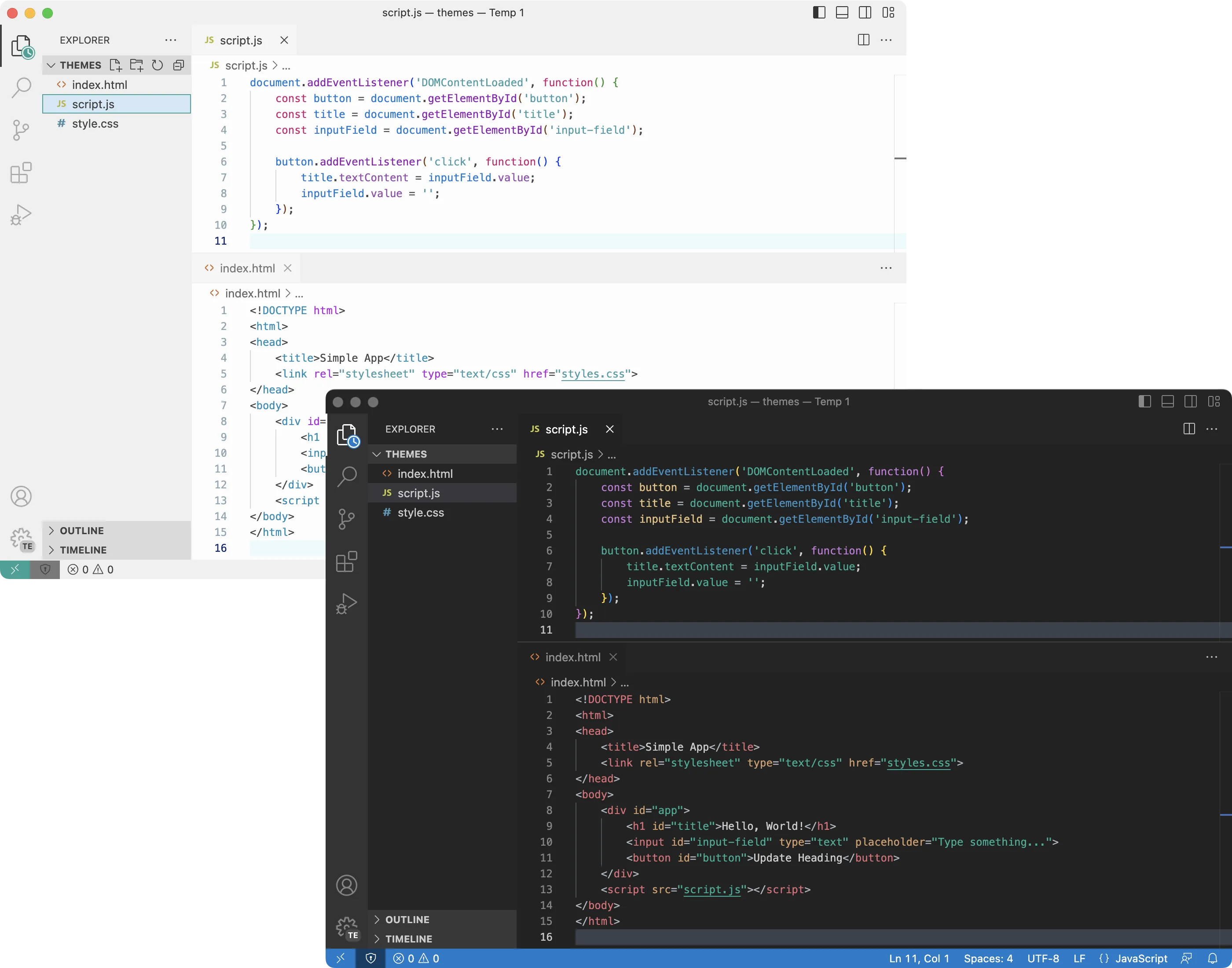 Flat UI VSCode Theme