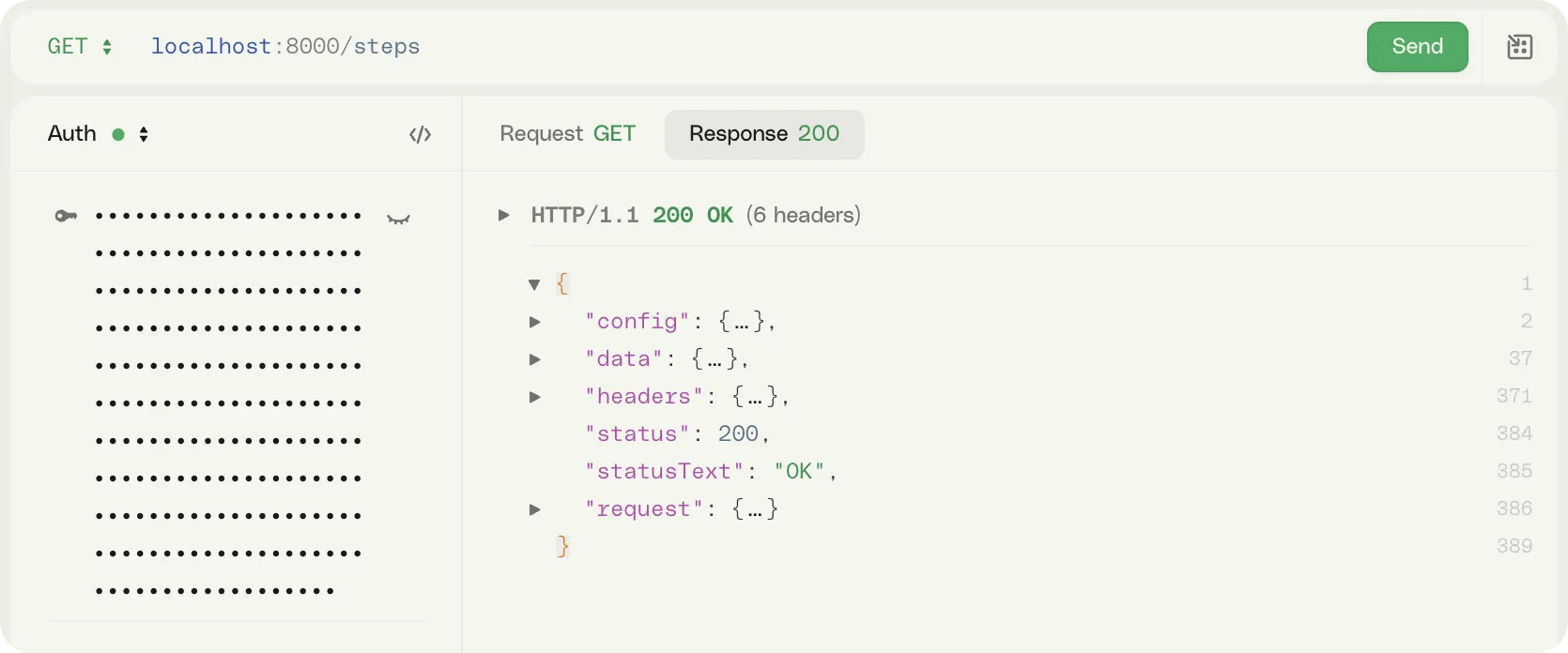 Get steps count aggregation - Google Fit API