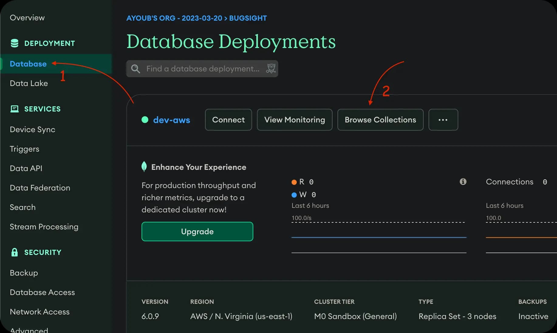 MongoDB Atlas - Visualize your MongoDB data