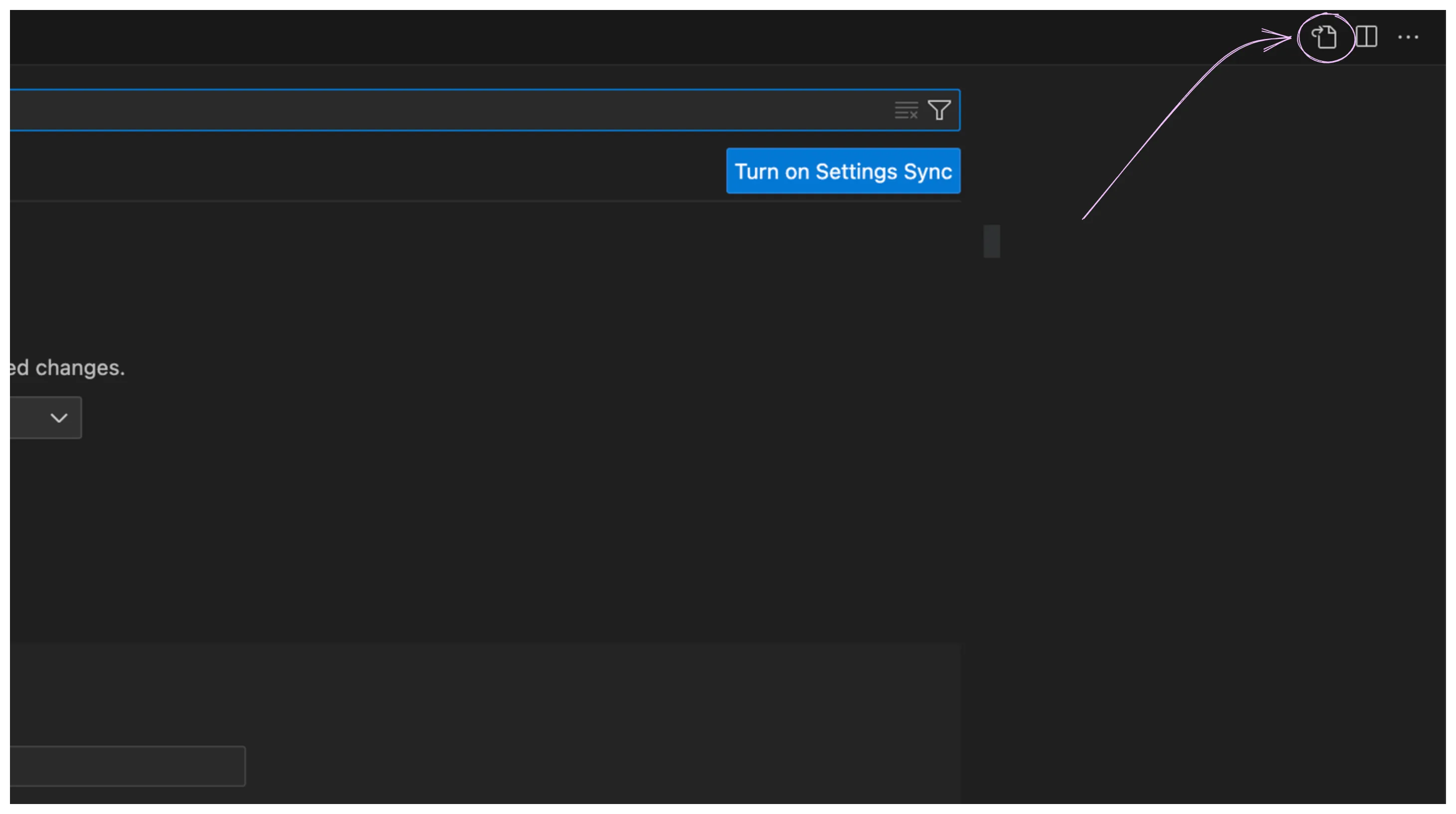 Open VSCode User Settings in JSON format